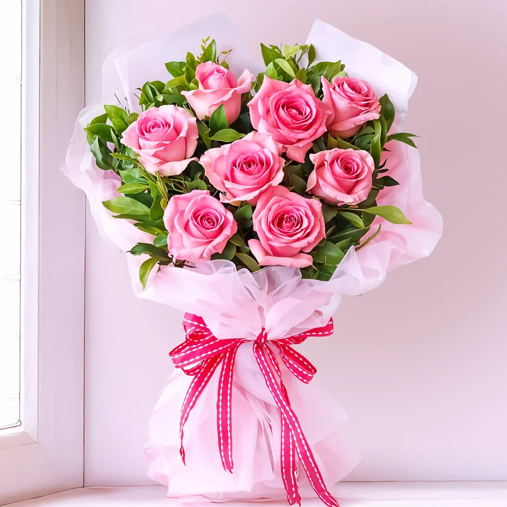 Classic Red Rose Vase (Copy)