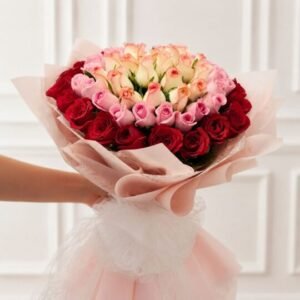 Classic Red Rose Vase (Copy)
